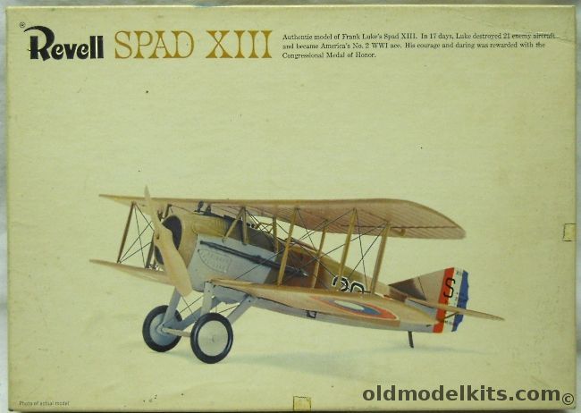 Revell 1/28 Frank Luke's Spad XIII, H290-150 plastic model kit